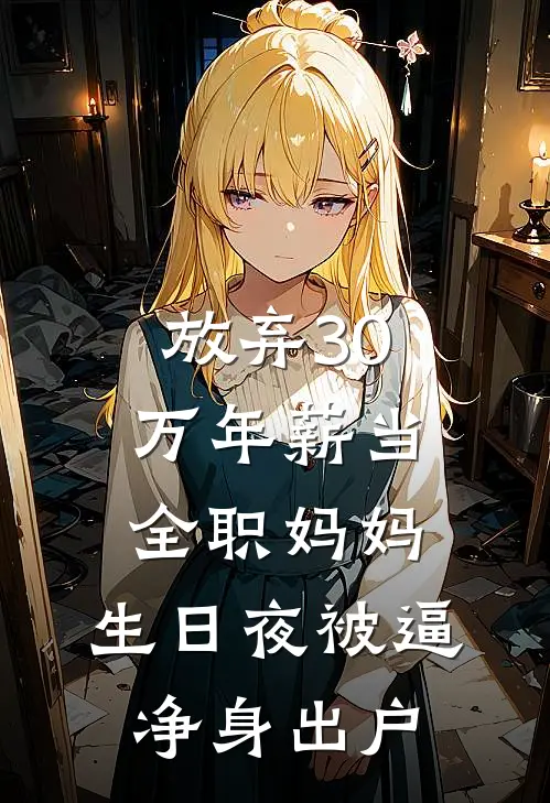 放弃30万年薪当全职妈妈，生日夜被逼净身出户