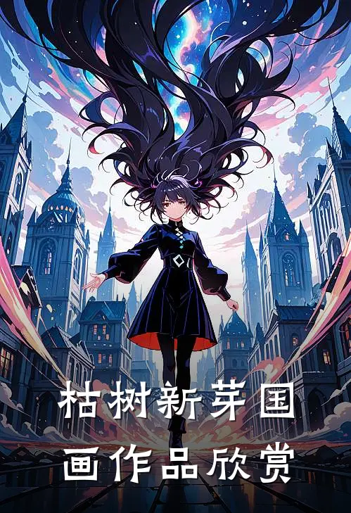 枯树新芽国画作品欣赏