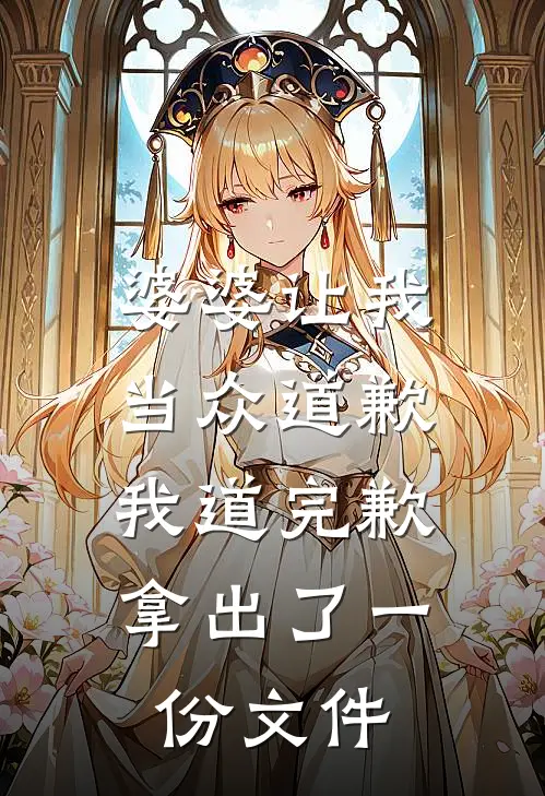 《婆婆让我当众道歉，我道完歉拿出了一份文件》陈雪林念火爆新书_婆婆让我当众道歉，我道完歉拿出了一份文件(陈雪林念)免费小说