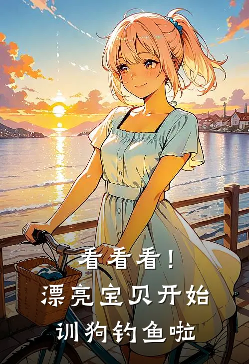 看看看！漂亮宝贝开始训狗钓鱼啦