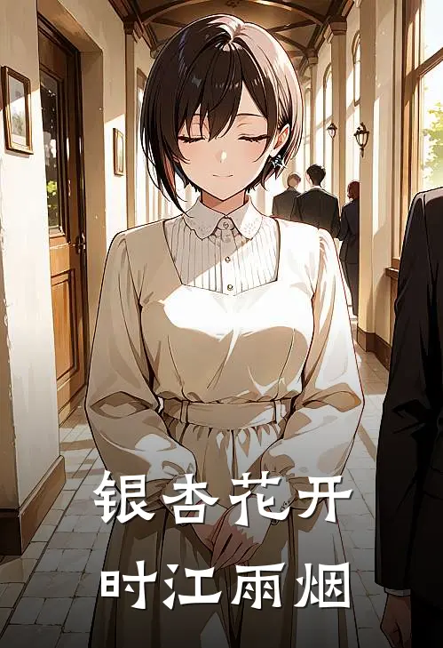 银杏花开时江雨烟